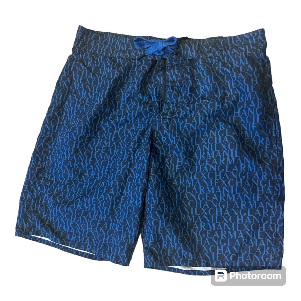 EUC Worn Once Armani Exchange A|X Men’s Bathing Suit Size Medium